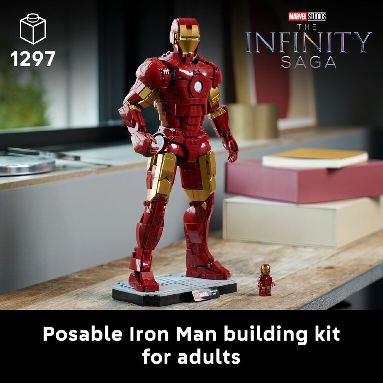 LEGO Marvel Super Heroes Iron Man Mark 3 Collectors Edition 76344, , hi-res