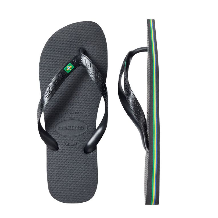 Havaianas Brasil Jandals, Black, hi-res