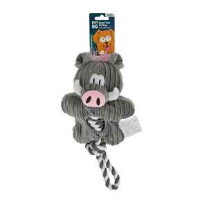 Pet HQ Rope Plush Warthog