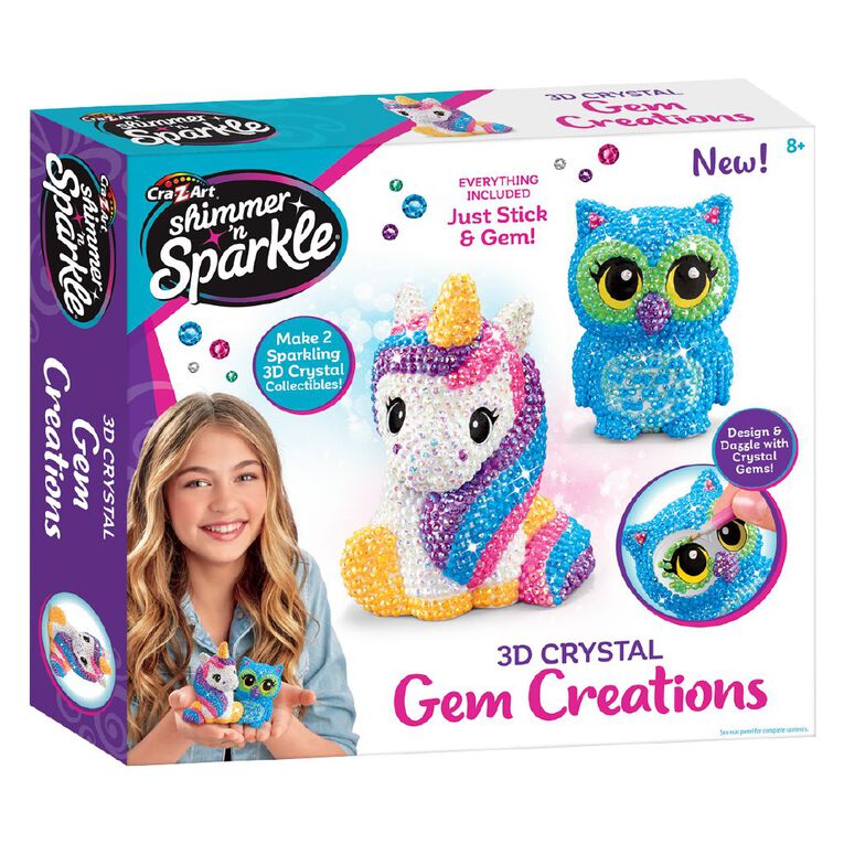 Shimmer n Sparkle 3D Crystal Gem Creations, , hi-res