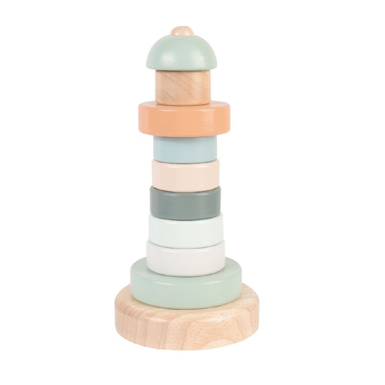 Play Studio Wooden Stacking Rings Lighthouse, , hi-res
