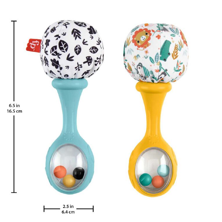 Fisher-Price Shake & Rattle Maracas, , hi-res