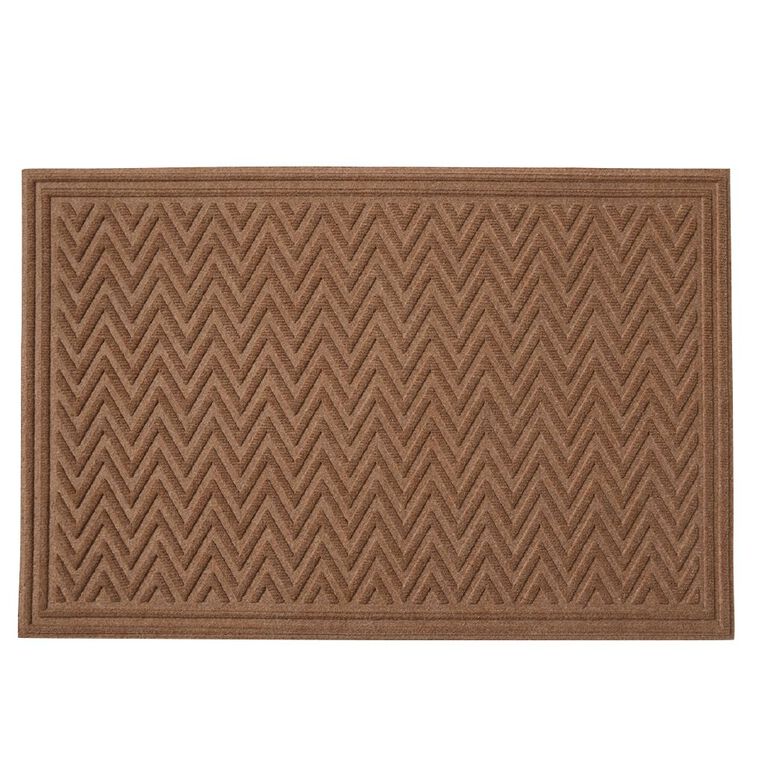 Living & Co Doormat Scraper Print Natural 60cm x 90cm, , hi-res