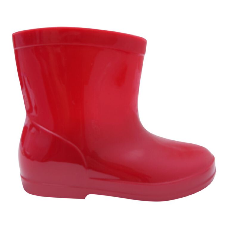 Young Original Junior Kids' Essential Splash Gumboots, Red, hi-res