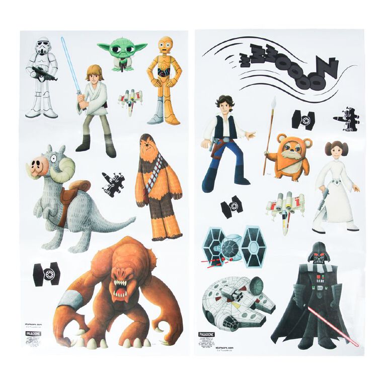 Star Wars Glow in the Dark Wall Decals The Warehouse
