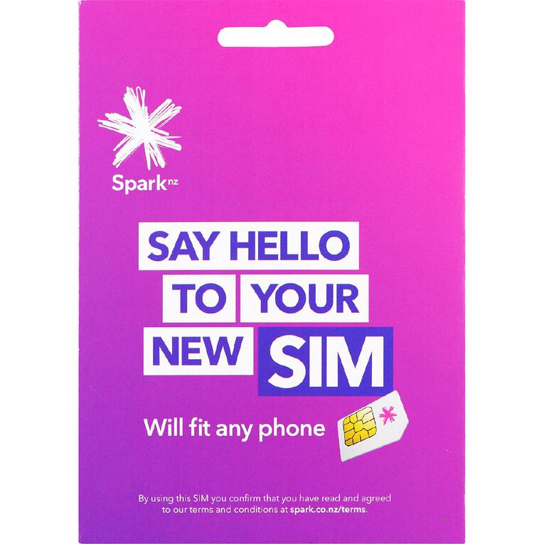Spark Prepaid Sim, , hi-res