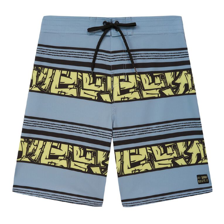 Young Original Stretch Swim Shorts, Blue Light, hi-res