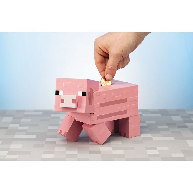 Paladone Minecraft Pig Money Bank, , hi-res