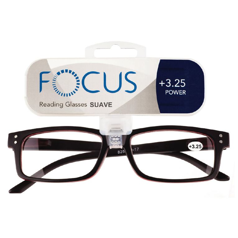 Focus Men's Suave 3.25 Power Reading Glasses, , hi-res