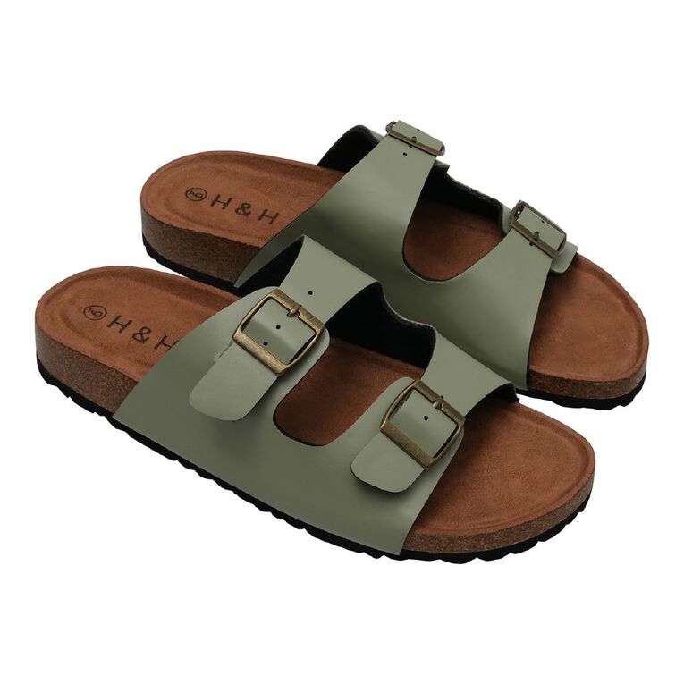 H&H Women's Rachel Sandals, Khaki, hi-res
