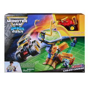 Monster Jam Crash Course Playset 1:64