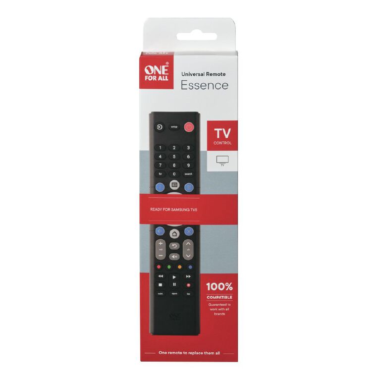 One for All Essence TV Universal Remote Control, , hi-res