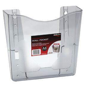 Deflecto Document Pocket Wall Mountable Smoke