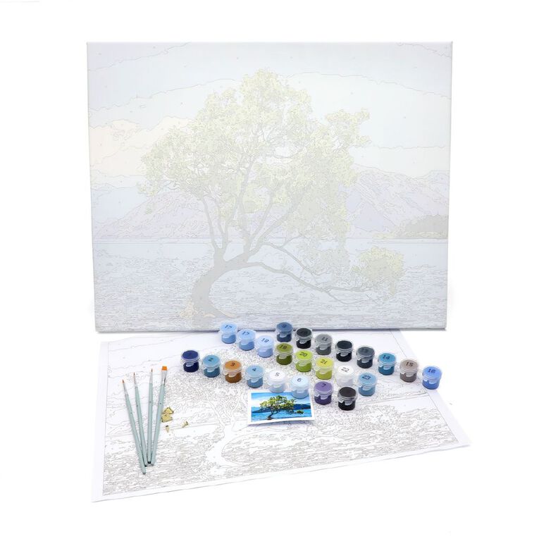 Uniti Art Paint By Numbers Lake Wanaka, , hi-res