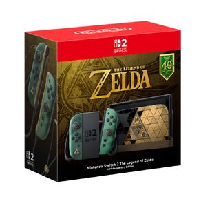 Nintendo Switch 2 Console The Legend of Zelda 40th Anniversary Edition