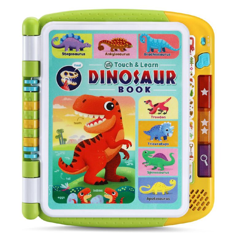 Vtech Leapfrog Touch & Learn Dinosaur Book, , hi-res