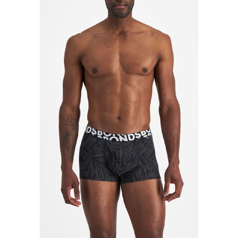 B FOR BONDS Men's Trunks 2 Pack, Black W25 YHR, hi-res
