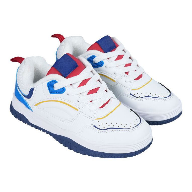 Young Original Senior Kids' Skate Sneakers, White, hi-res
