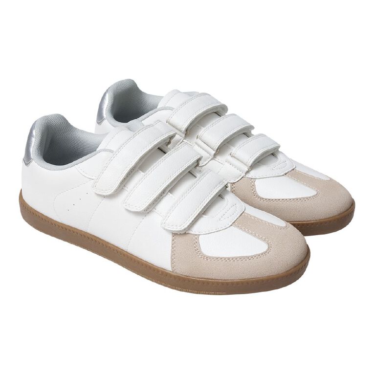 H&H Women's Women's Penny Sneakers, White, hi-res