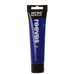 Reeves Intro Acrylic Paint Ultramarine 100ml