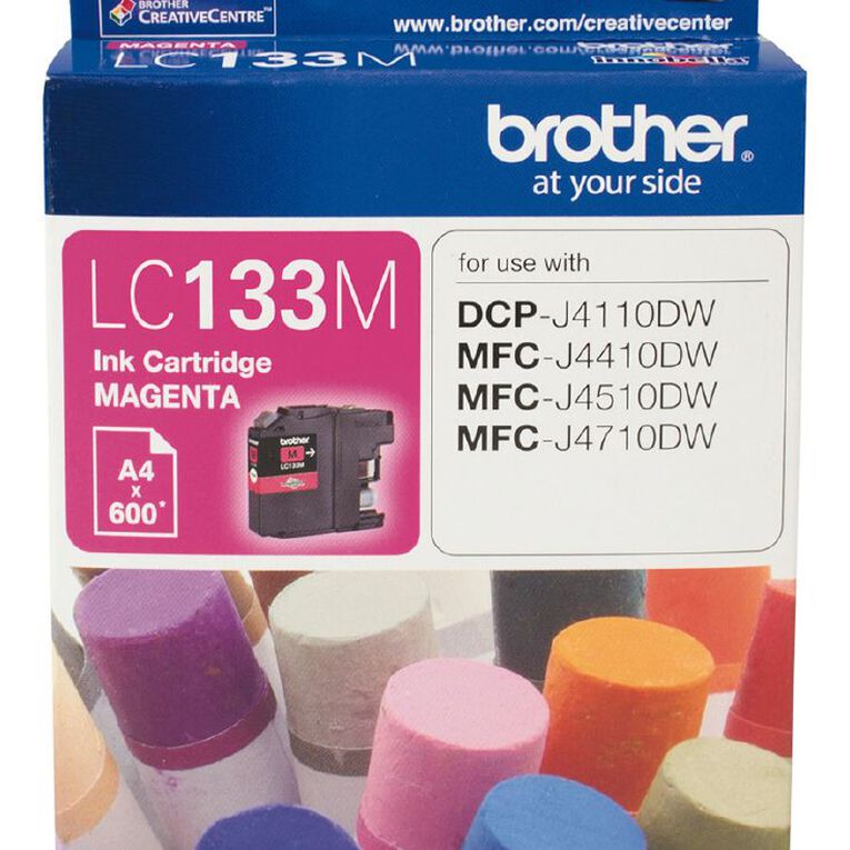 Brother Ink LC133 Magenta (600 Pages), , hi-res