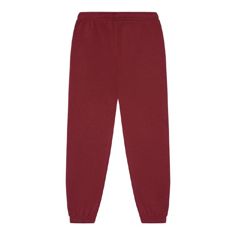 Young Original Plain Trackpants, Red Dark, hi-res
