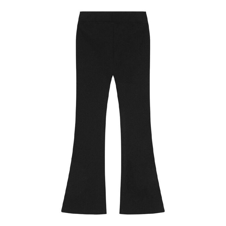 Minnie Mouse Flare Ponte Pants, Black, hi-res