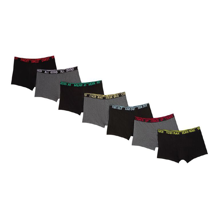 H&H Men's Trunks 7 Pack