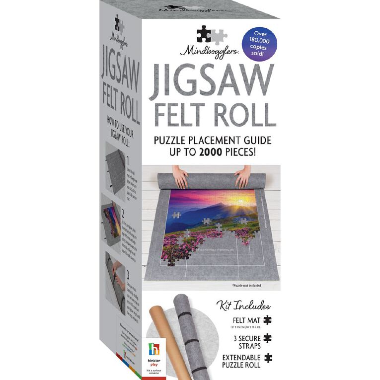 Mindbogglers Puzzle Felt Roll, , hi-res