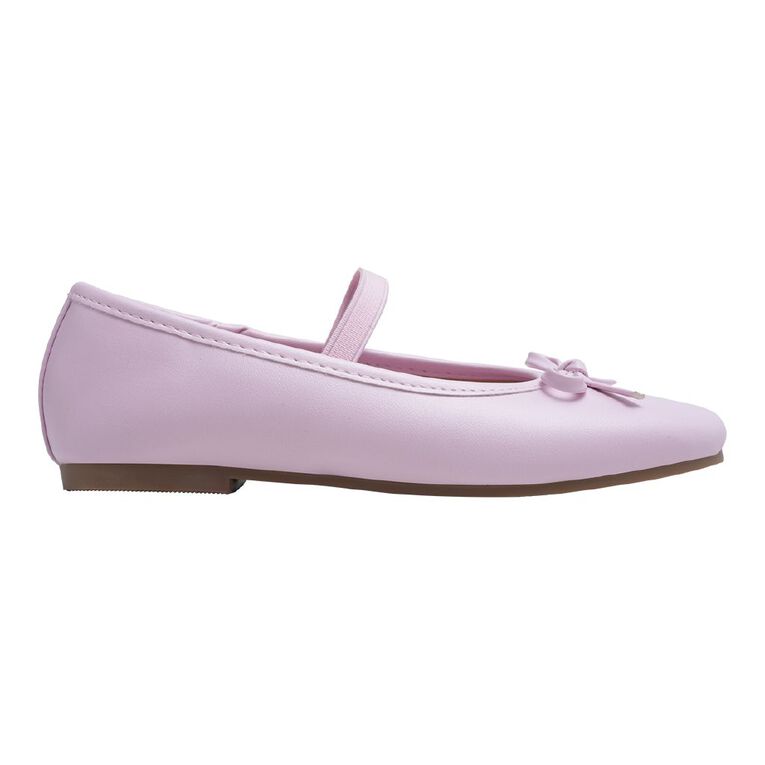 Young Original Senior Kids' Sophia Ballet Shoes, Pink, hi-res