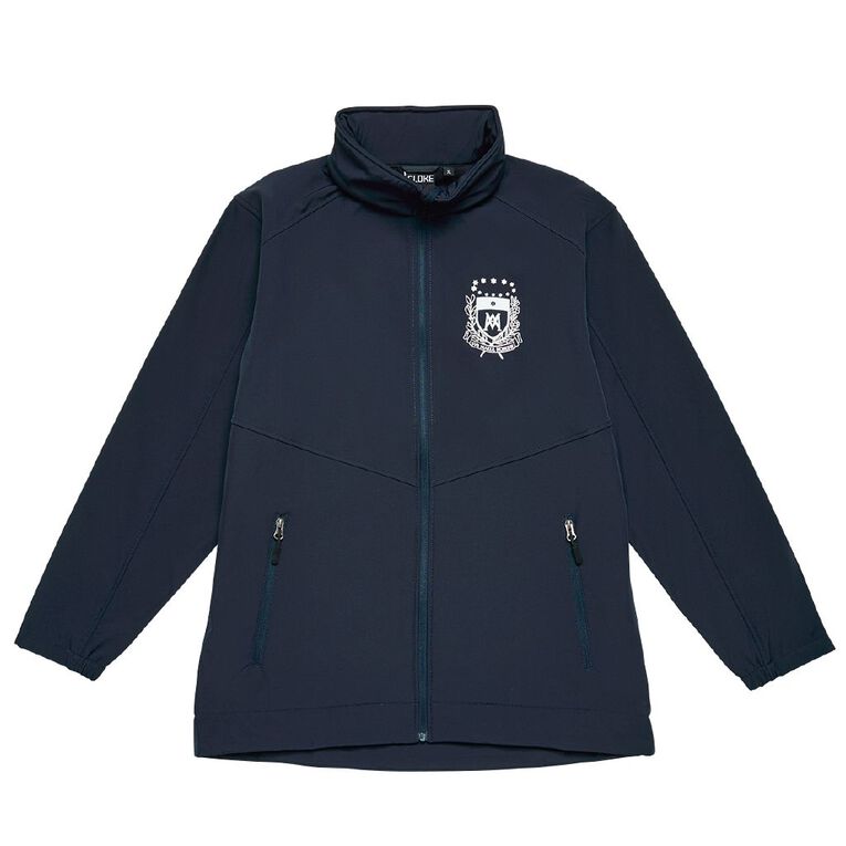 Schooltex St Mary's School Putaruru Jacket with Transfer, Navy, hi-res