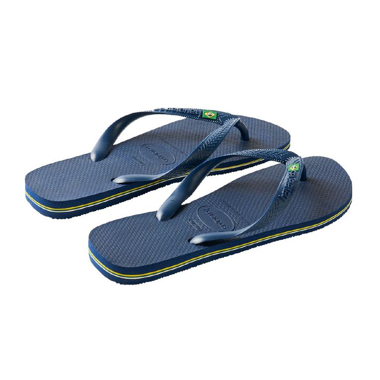 Havaianas Brazil Jandals, Navy, hi-res