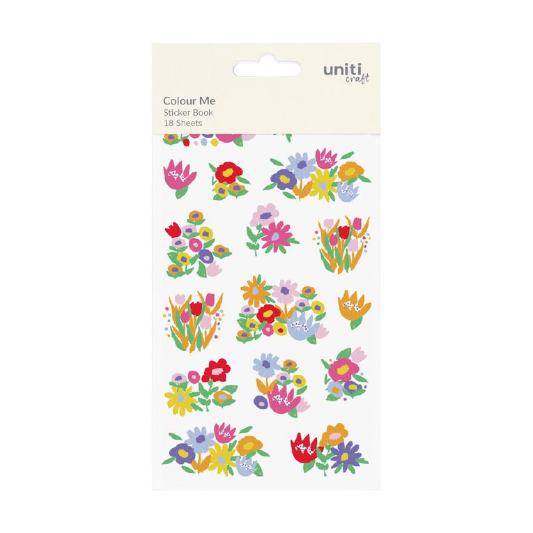 Uniti Colour Me Mini Sticker Book, , hi-res