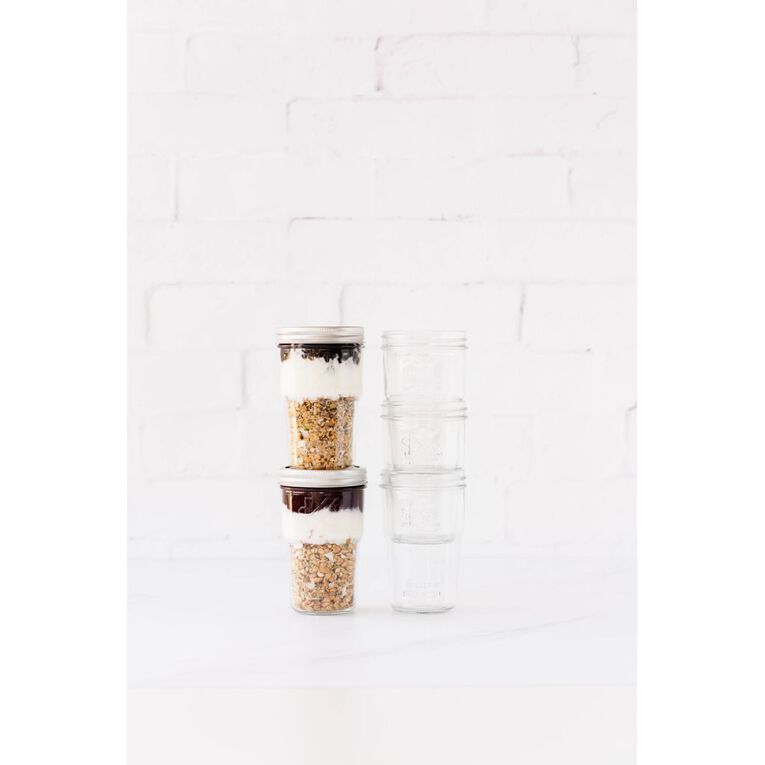Kate's Kitchen Embossed Nesting Preserving Jar 450ml, , hi-res
