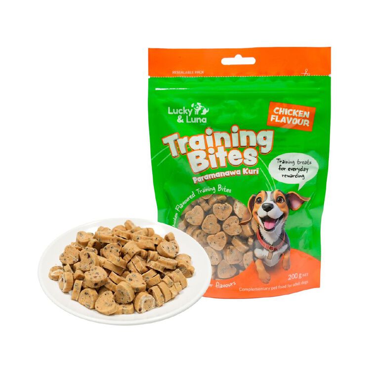 Lucky & Luna Chicken Training Bites 200g, , hi-res