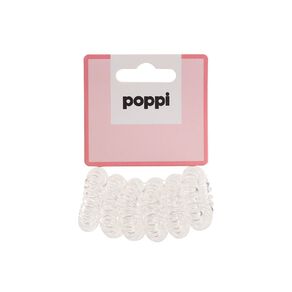 poppi coil hair ties 6 pack