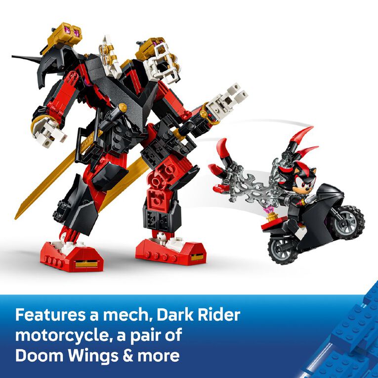 LEGO Sonic Shadow's Mech vs. G.U.N. Trooper 77120, , hi-res