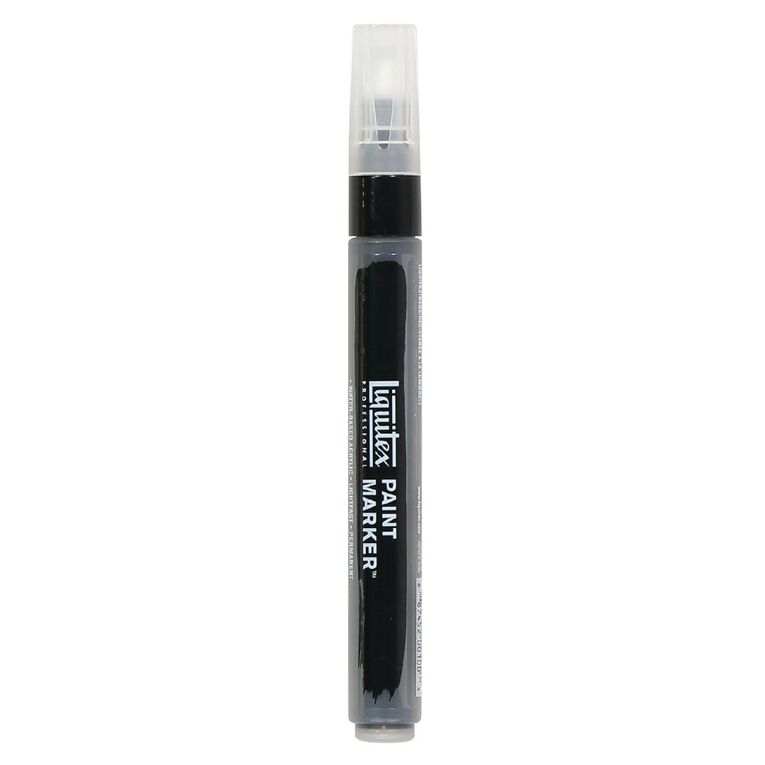 Liquitex Professional Acrylic Marker 2-4mm Carbon Black, , hi-res