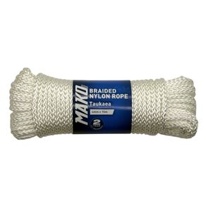 Mako Home Braided Nylon Rope 4mm x 15m
