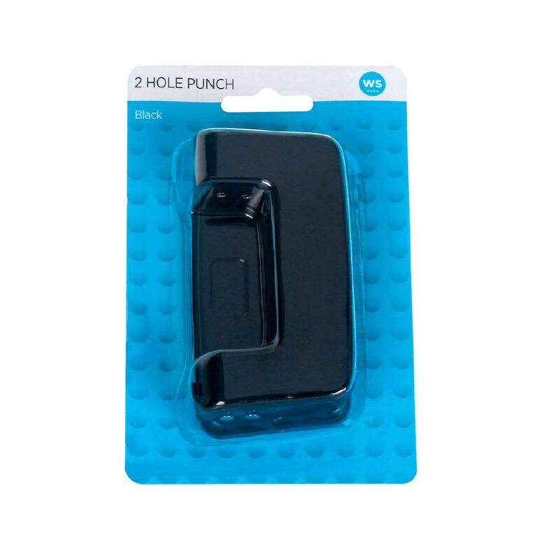 WS 2 Hole Punch Black, , hi-res