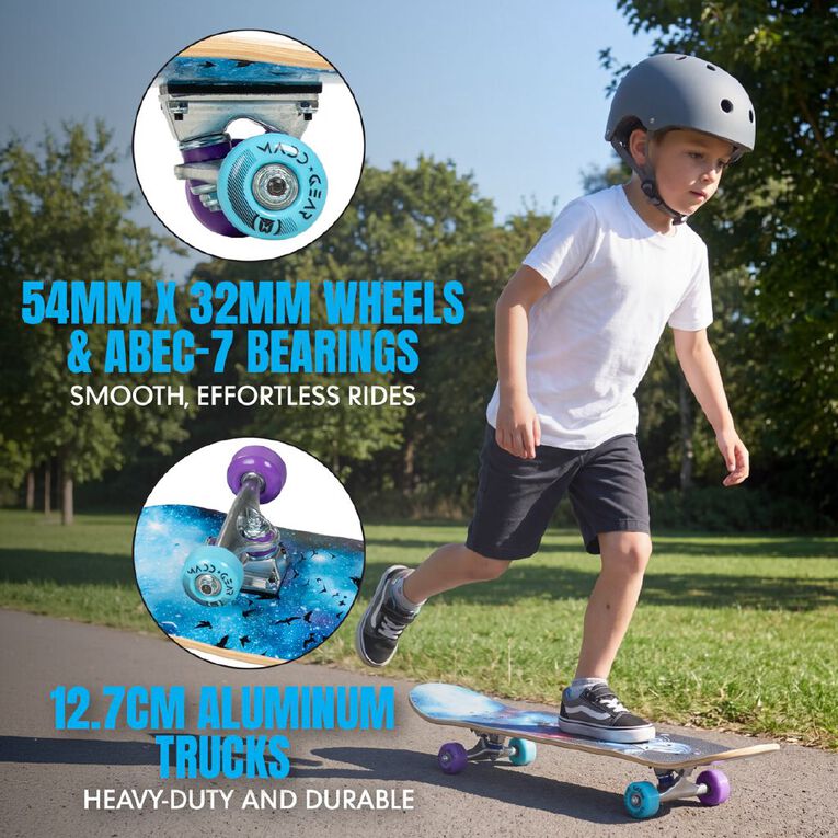 MADD Gear Nollie Skateboard Harmony Wolf, , hi-res