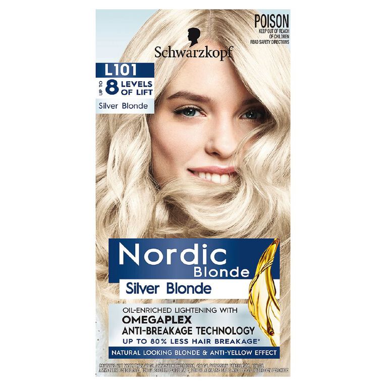 Schwarzkopf Nordic Blonde Silver Blonde L101, , hi-res