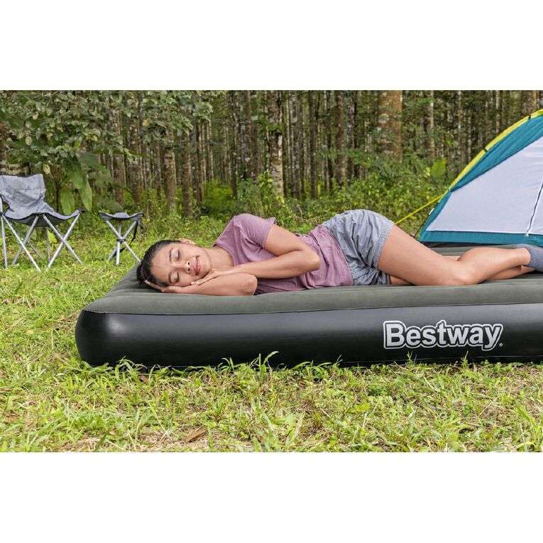 Bestway Airbed With Rechargable Pump Queen, , hi-res