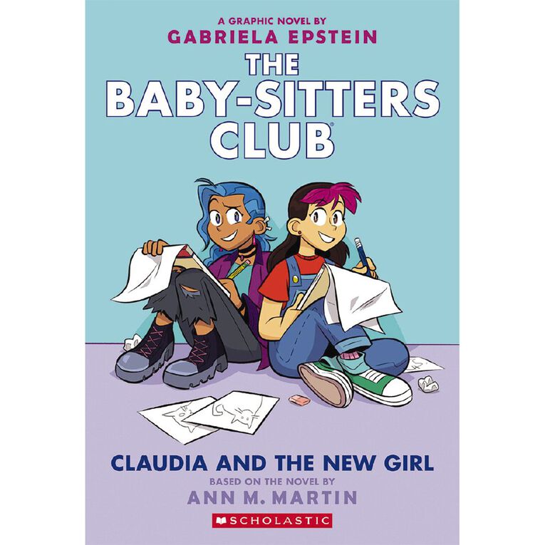 Baby-Sitters Club #9 Claudia and the New Girl by Ann M Martin, , hi-res