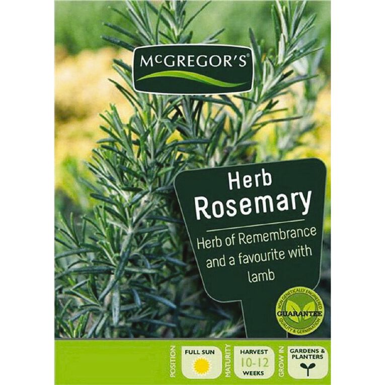 McGregor's Herb Rosemary Seeds, , hi-res