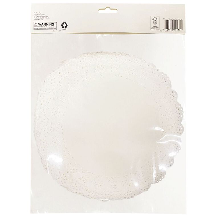 Uniti Doilies 60 Sheet White, , hi-res