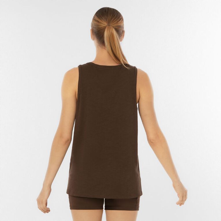 Active Intent Women's Active Tank, Brown Dark, hi-res