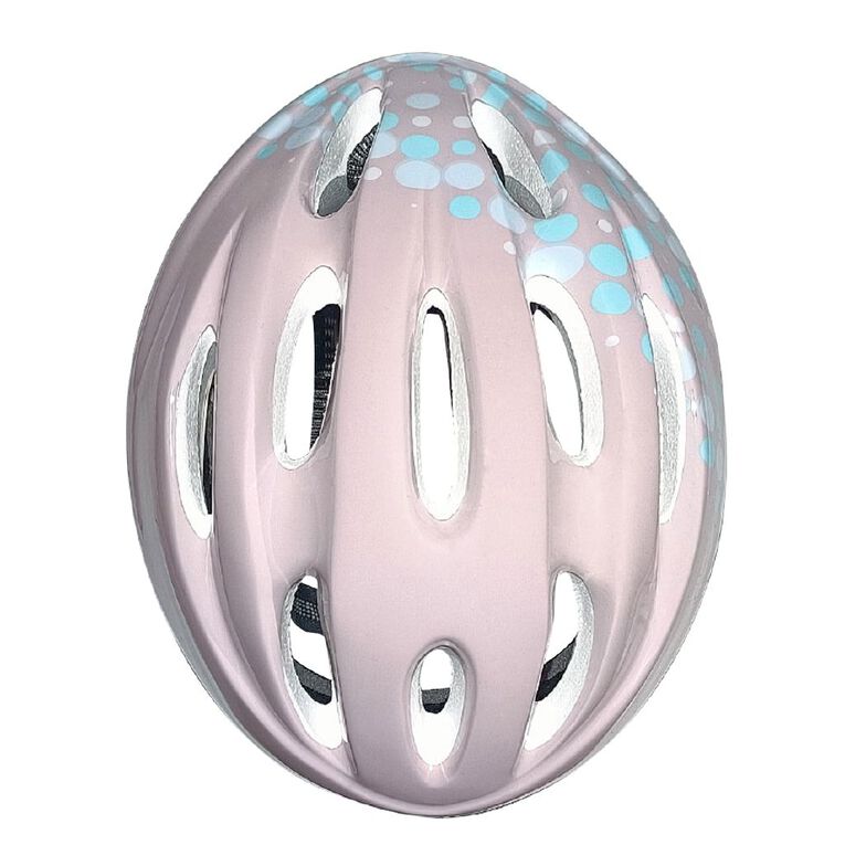 Milazo Starter Helmet Blue Stripes Pink Light Large Pink Light