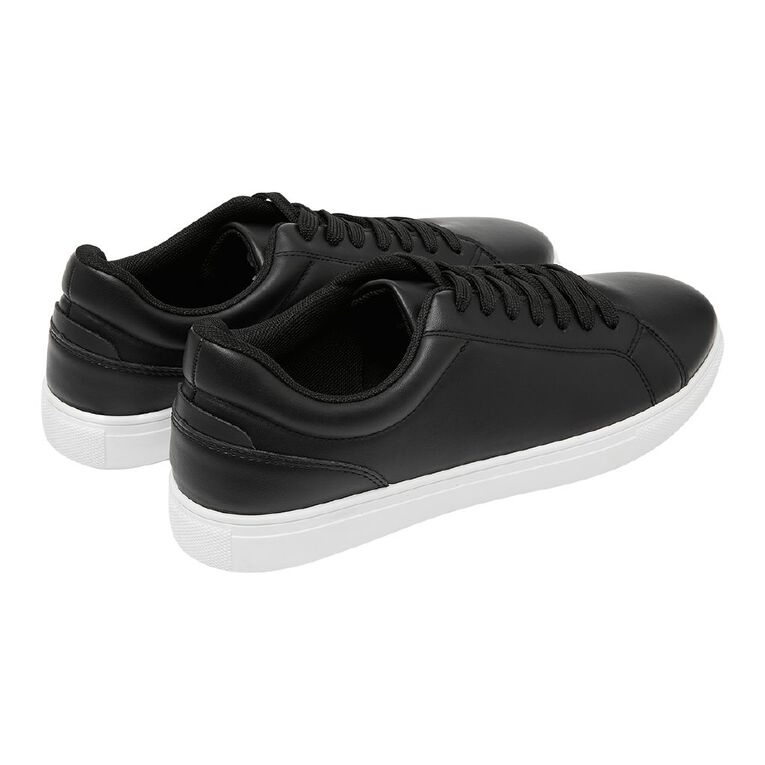 H&H Men's Court Shoes, Black, hi-res