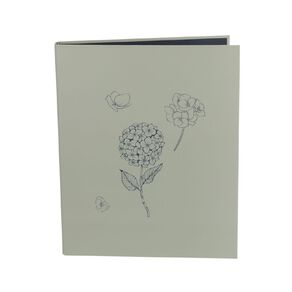 Uniti Adults Hydrangea A4 Ring Binder